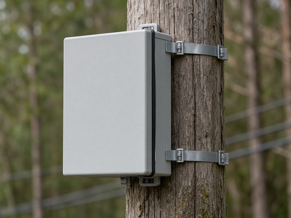Pole Mount Enclosure Fabrication | Custom Outdoor Cabinets