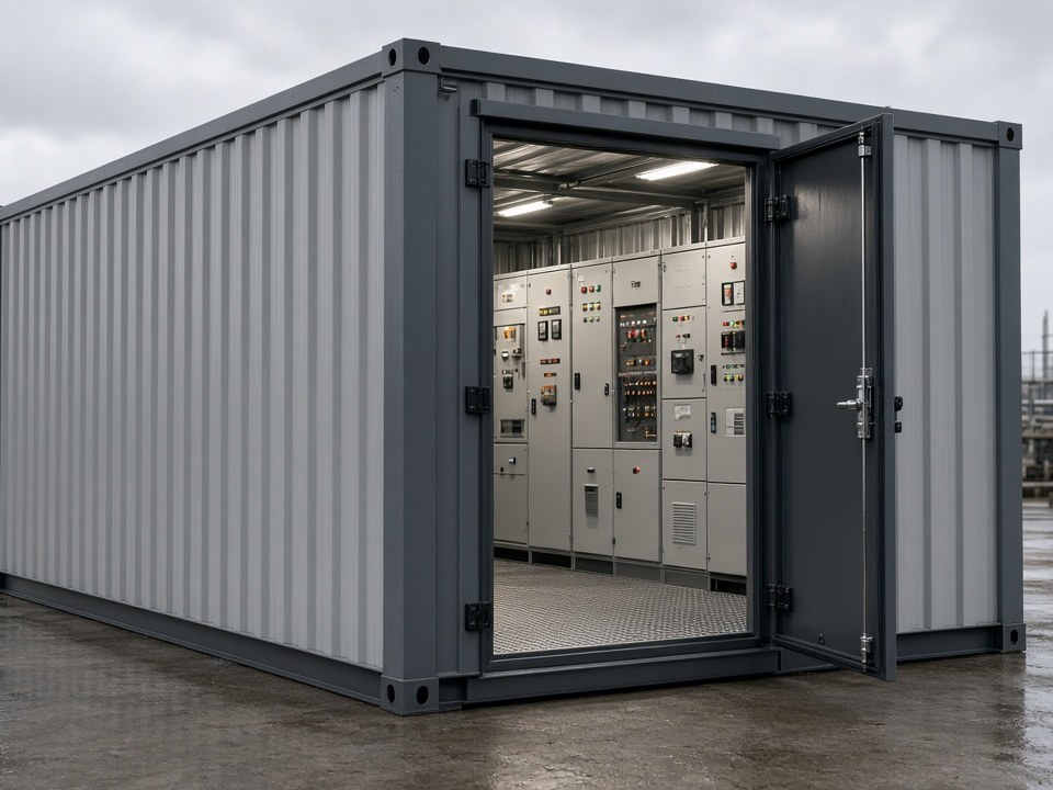 Custom Walk in Electrical Enclosures | Large Sheet Metal Shelters